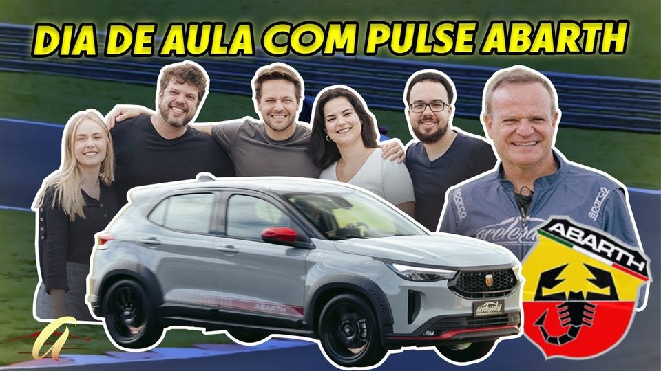 Thumbnail do vídeo Dia de aula com Pulse Abarth, com Rubens Barrichello