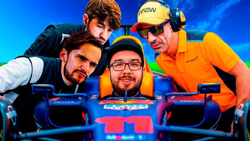 Thumbnail do vídeo: Uma pessoa normal consegue pilotar um carro de F1?